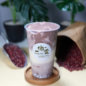 台灣紅豆沙牛乳 Taiwanese Red Bean Milk Smoothie
